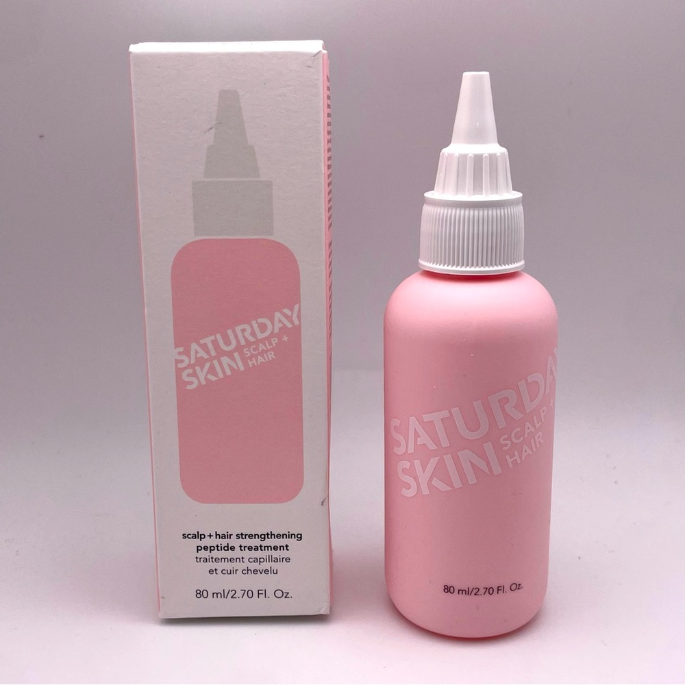 SATURDAY SKIN | Scalp + Hair Strengthening Peptide Treatment (Brand New!) 💘